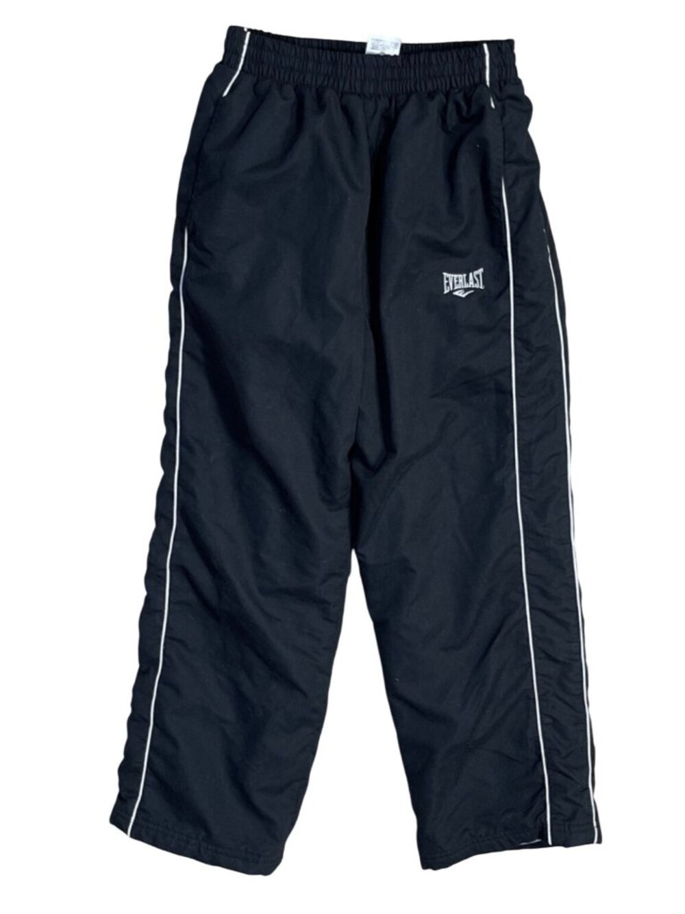 Everlast Boy's Sweatpants Warmup Pants Size M Medium Athletic Lined Black
